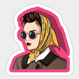 Moda girl Sticker